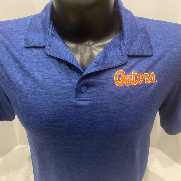 Adult Sz M University of Florida Gators Collard Polo short sleeve shirt. - Picture 3 of 7